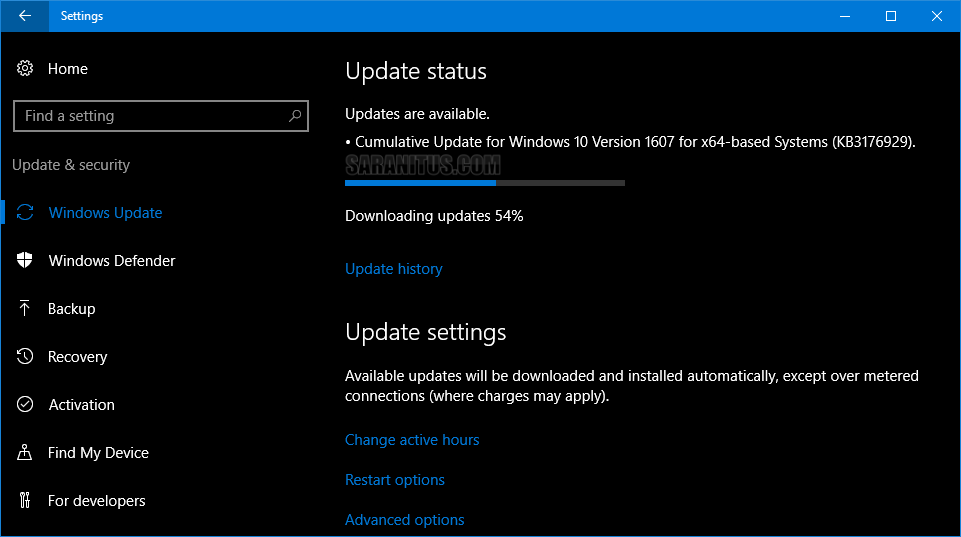 windows 10 version 1607 support